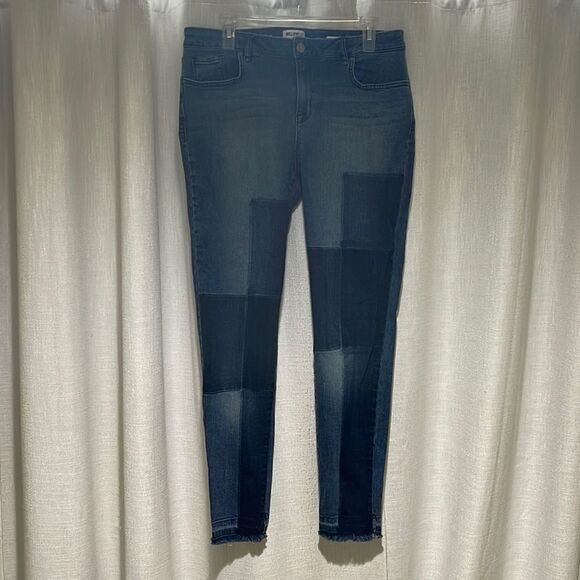William Rast color block perfect skinny jeans - Picture 1 of 8